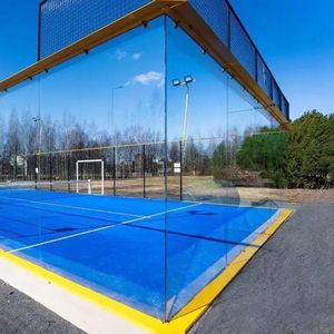 Pista de Pádel Super Panorámica Estándar Europea, Sistema Profesional para Exteriores con Servicio de Instalación - Product Image 6