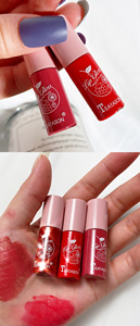 Brillo Labial Mini Velvet <span class=keywords><strong>TEAYASON</strong></span>, Aceite Labial Mate de Larga Duración, Tinte Labial Brillante Rojo Sexy, Maquillaje Cosmético - Product Image 5