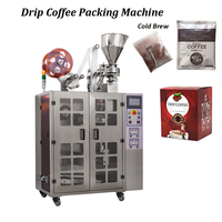 Équipement automatique de remplissage et de scellage de sachets de café et de thé avec homologation CE et ISO
