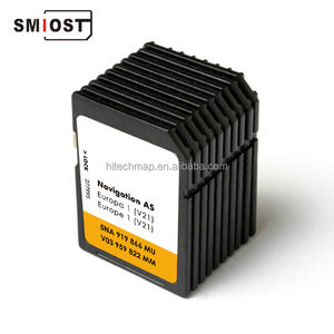 Cartes GPS de navigation pour véhicules SMIOST, cartes mémoire, appareils, carte mémoire SD pour VW AS V21 Europe - Product Image 2