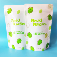 Sachet Doypack Personnalisé Imprimé en Plastique Alimentaire avec Fermeture Éclair pour Emballage de Snacks, Appâts et Fruits Secs