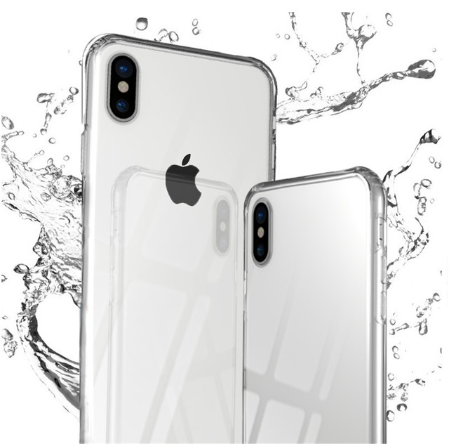 The New 2023 Transparent Tpu + Tempered Glass Sublimation Shockproof and Waterproof Phone Case for iPhone XS MAX XR 11 case