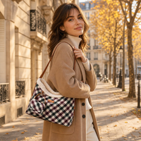 Nouveau sac bandoulière pour femme, design unique, en PU, avec motifs sculptés à la main, style vintage géométrique, imperméable, fait main, style bohème gypsy western