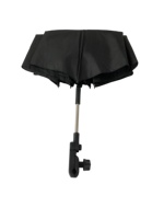 Parapluie à pince pour poussette, plastique, pince universelle, Portable, trois plis, ouverture manuelle, multifonction, mains libres, 21 "x 8k, vente en gros