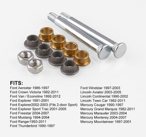 <span class=keywords><strong>Kit</strong></span> de réparation de goupille et de douille de charnière de porte avant <span class=keywords><strong>SS304</strong></span> de haute qualité 2 broches 1 porte adaptée pour Ford Lincoln Mercury. - Product Image 4