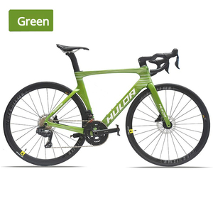 Bicicleta de Carretera de Fibra de Carbono T1000, 22 Velocidades, Cableado Interno Completo, Ruedas 700C, Frenos de Disco, Diseño Ligero WHL-HLD8070, Gran Venta - Product Image 2