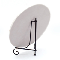 Assiette décorative en résine 3D stéréo de la Sainte Famille et des Trois Mages avec support – Cadeau de bénédiction catholique pour les croyants – Vente en gros