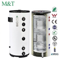 Pompe à chaleur solaire M&T avec réservoir d'eau chaude 100L-500L en acier inoxydable, certifiée CE et conforme RoHS