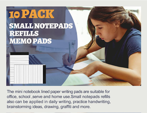 Customized <strong>Logo</strong> Easy to Carry Mini Notepad Refills Custom Tear off Memo <strong>Pads</strong> Lined Paper Writing <strong>Pads</strong> for Office Hotel School - Product Image 6