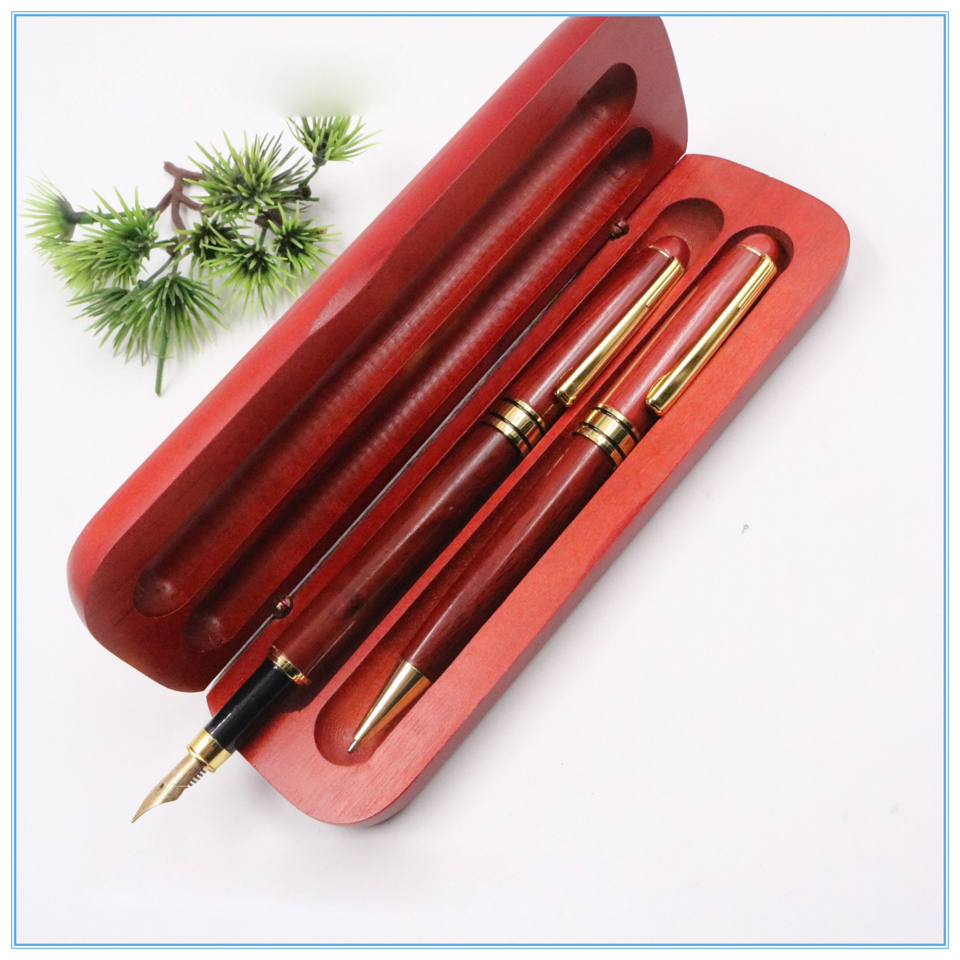 Ensemble stylo plume + stylo à bille
