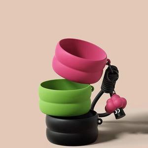 Gobelet isotherme en acier inoxydable personnalisé, luxueux, unique, réutilisable, pour boissons fraîches, avec couvercle - Product Image 2