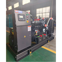 Wassergekühlter Leroy Somer Diesel-Generator mit offenem Rahmen, Einphasen-Wechselstrom, Autostart, 1800 U/min, Vier Schutzfunktionen