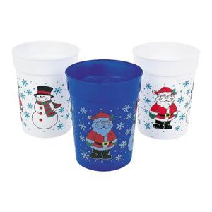 Gobelets incassables Frost Flex pour les invités de mariage, gobelets en plastique rigide personnalisés pour les souvenirs de fête de fiançailles - Product Image 3