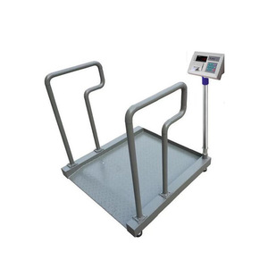Báscula para Silla de Ruedas de Acero al Carbono 1-500kg Báscula Electrónica para Peso Corporal DHM-500 - Product Image 2