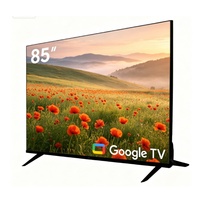 Téléviseur intelligent personnalisé Android WebOS Google Ultra HD 4K avec écran LCD LED de 32/43/55/65/75/85/98/110 pouces avec Wifi pour hôtels