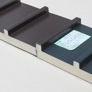 Pu 절연 폴리 우레탄 샌드위치 외부 지붕 패널 루핑 PIR 지붕 패널 조립식 주택의 - Product Image 4