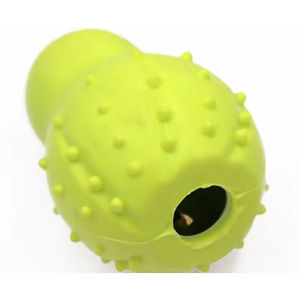 Yırtılmaya dayanıklı kauçuk köpek topu güvenli diş temizleme için TPR malzemesi dayanıklı tasarım olmayan aşındırıcı köpek çiğnemek Molar oyuncak - Product Image 3