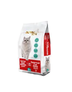 Royal Elite Adult Cat Food With Gourmet 2Kg Supports The Development Of Beneficial Bacteria In The Intestine