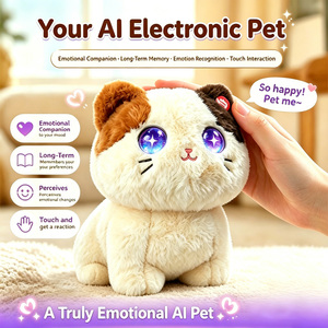 Gato de Peluche con IA, Compañero de Aprendizaje, Pequeño Maestro en Casa, Juguete de Peluche con Enciclopedia para Niños, Regalos - Product Image 4