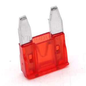 Vente chaude automobile rouge 10 ampères petits <span class=keywords><strong>mini</strong></span> fusibles à lame pour camion de voiture SUV - Product Image 2