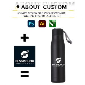 Bouteille d'eau isotherme en acier inoxydable 304 personnalisable avec logo pour vélo, course à pied, randonnée – Vente en gros - Product Image 3