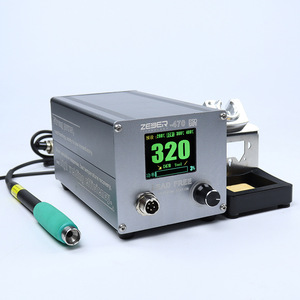 500W C470 Löt stationen Elektronischer Lötkolben OLED Größere Digital anzeige Verwendung für C115 C245 C470 Tipps - Product Image 2