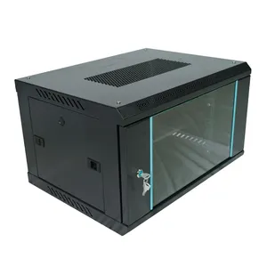 19inch 6U Wall Mount SPCC Server Rack Metal Internet Small Telecom Enclosures Network Cabinets