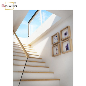 Baivilla Tự Động Đôi Tráng Men Trần Lợp Skylight Điện Mở Truy Cập Hatch Cửa Sổ Mái Với Điều Khiển Từ Xa - Product Image 3