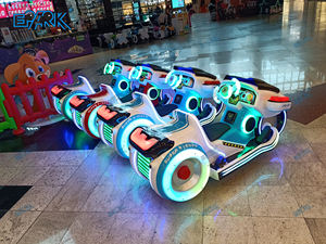 EPARK-Voiture jouet électrique double pour enfants, nouveau parc, équipement d'amusement, pour affaires en plein air, <span class=keywords><strong>moto</strong></span> tamponneuse - Product Image 5