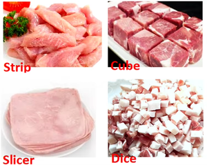 Cortadora Automática de Pollo para Pequeñas Empresas, Cortadora de Porciones de Pollo con Grosor Ajustable, Cuchillas de Acero Inoxidable de Grado Alimenticio - Product Image 4