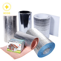 Rouleau de mousse isolante réfléchissante avec feuille métallique double face pour sous-couche de toiture et sous-couche de sol