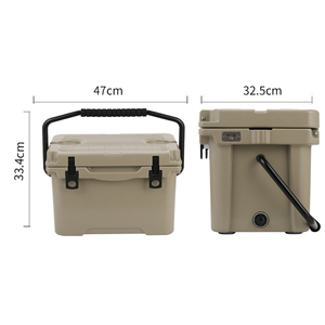 ตะกร้าเก็บความเย็นแบบพกพา 17QT ผลิตจากพลาสติก LLDPE แบบ Rotomolded สำหรับแผงโซลาร์เซลล์ กันน้ำ กันรั่วซึม รับทำโลโก้ ทนทาน เหมาะสำหรับการตั้งแคมป์ - Product Image 2