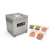 Machine de mise sous vide électrique 540TD haute puissance, durable, à chambre unique, pour la conservation des aliments, idéale pour le bœuf et l'industrie chimique commerciale