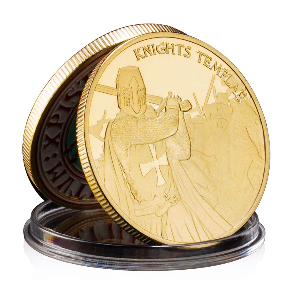 템플 기사단 챌린지 코인 테우토닉 오더 금은 도금 기념 메탈 코인 십자군 홈 장식품| Alibaba.com