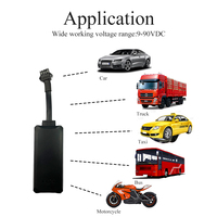 Nuevo Producto G02H con Plataforma de Rastreo Gratuita Dispositivo de Seguimiento GPS de Fácil Instalación Mini Rastreador GPS para Motocicleta Vehículo Tarjeta SD CN;GUA