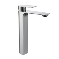 Ensemble de douche moderne haut de gamme pour salle de bain, robinetterie thermostatique en laiton chromé poli, mitigeur à poignée unique, jet de pluie, céramique encastrée