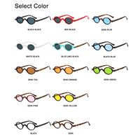 Lunettes de soleil ovales unisexes style steampunk avec monture PC et verres en acrylique, protection UV400 pour enfants, mode urbaine, emballage cadeau