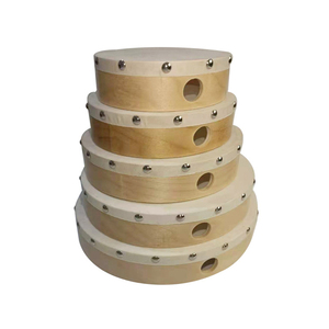 Jingying 2024 <span class=keywords><strong>Musique</strong></span> Instrument à percussion pour enfants Vente en gros Tambourins en peau de mouton Bouleau Canapé Nail <span class=keywords><strong>Tambourin</strong></span> Tambour Catégorie - Product Image 1