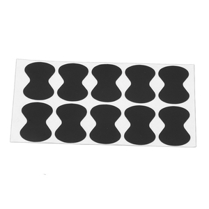 สติ๊กเกอร์กันลื่นซิลิโคนสำหรับจับกีตาร์พร้อมกาวในตัว อุปกรณ์เสริมเครื่องดนตรี สีดำ - Product Image 3