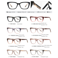 MS 81706 Lunettes polyvalentes pour femmes en TR90 anti-lumière bleue, branches décorées de strass en losange, pour usage quotidien et assortiment facile