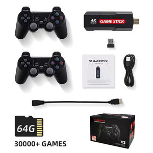 Consola de Juegos Retro X2 Game Stick 4K GD10 Plus 2023, Consola de Videojuegos HD de 64 GB con 30000 Juegos, Consola de Juegos Clásica para PSP/<span class=keywords><strong>N64</strong></span> - Product Image 4