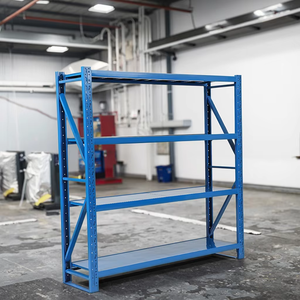 מדפי פלדה חובה כבדה מדפים יחידות דיור מסחרי מחסן מסחרי סופרמרקט תעשייתי להשתמש תצוגת מתכת ארוז קרטונים - Product Image 4