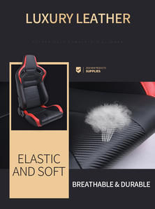 Sedili da Corsa Universali BYDS Regolabili Reclinabili Sedili a Guscio Volante Sportivo BMW M con Doppio Cursore - Product Image 3