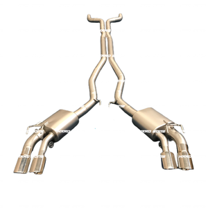 Sistemas de Escape Catback OEM <span class=keywords><strong>para</strong></span> Chevrolet Camaro 3.6/6.2 2010-2017, Tubo de Escape <span class=keywords><strong>Deportivo</strong></span> de Acero Inoxidable <span class=keywords><strong>para</strong></span> Automóviles de Carreras - Product Image 1