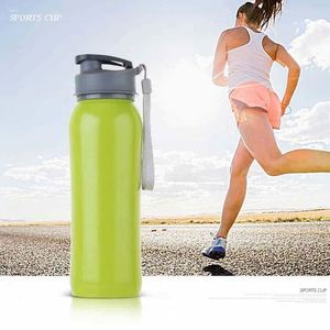 Stainless Steel Sports Bottle With 304 Direct Drinking Capacity for Outdoor Sports <b>Cold</b> Water <b>Cup</b> - Customizable Logo - Product Image 2