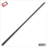 Queue de billard Cuetec GHOST 2 pièces à faible déflection avec fût en fibre de carbone, embout de 11,8 mm ou 12,5 mm pour club de billard