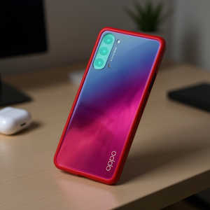 Cover Posteriore per Oppo Find X2 Lite 5G CPH2005 Rosso, Parte di Ricambio Protettiva per Telefono - Product Image 2
