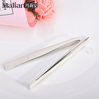 Pince à épiler portable en acier inoxydable Support OEM ODM Outils de maquillage Outils de beauté de haute qualité