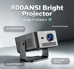 Proyector Inteligente MAGCUBIC HY450GTV 1080P Auto 1100ANSI Portátil para Exteriores para Negocios con Sistema Operativo Google TV - Product Image 1