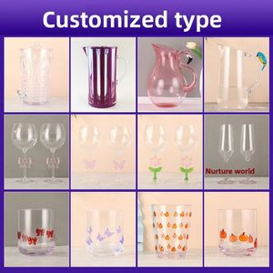 Customized 18oz Postscript Modern Minimalism Design Sturdy <b>Drop</b>-Resistant Large Capacity Direct Drinking Cup for Wedding Parties - Product Image 4